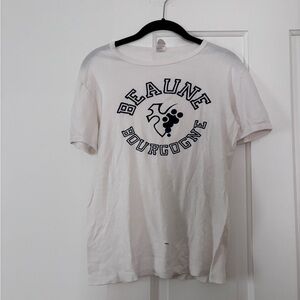 Vintage French Wine Country Tee, Small